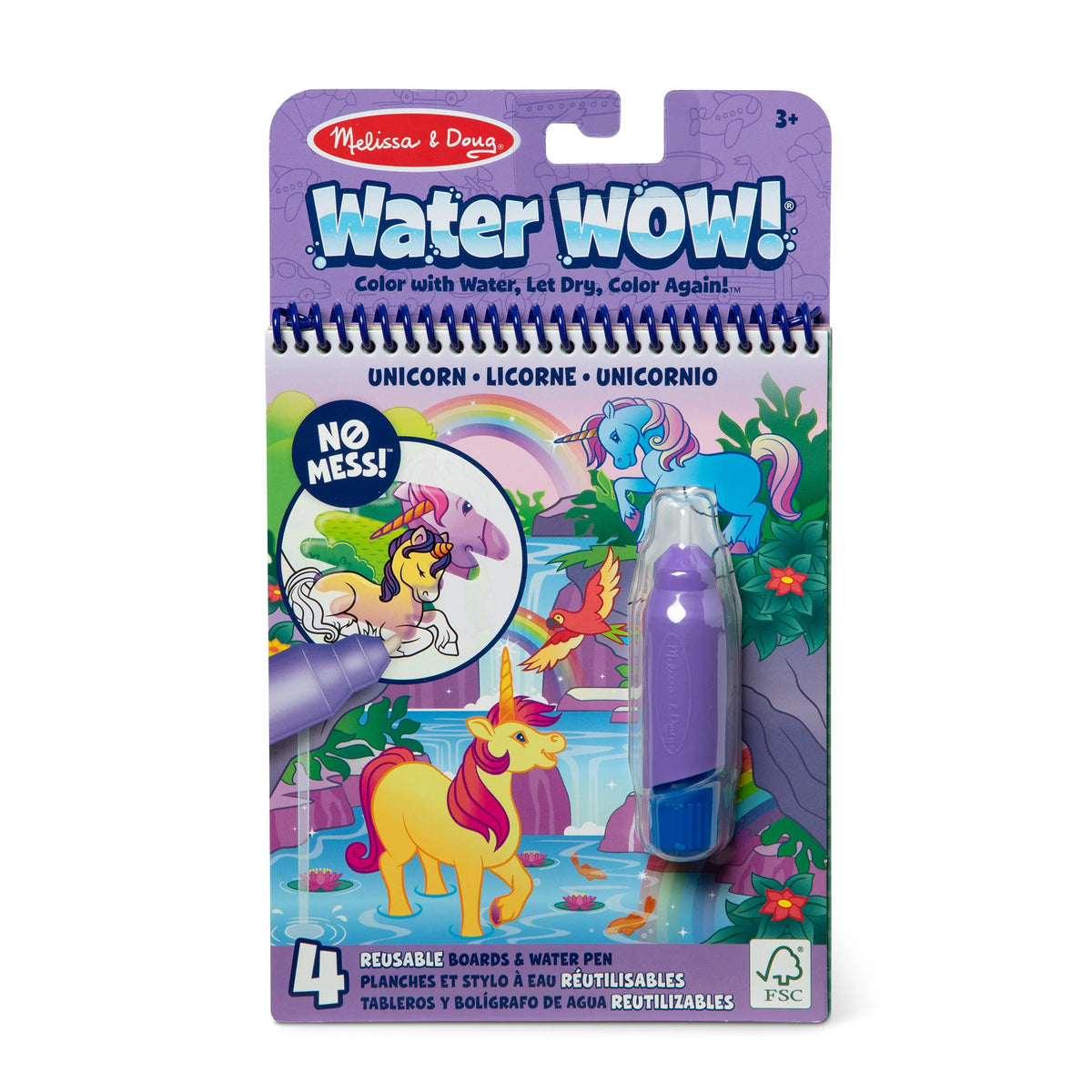 Water WOW! Water-Reveal Pad - Unicorn