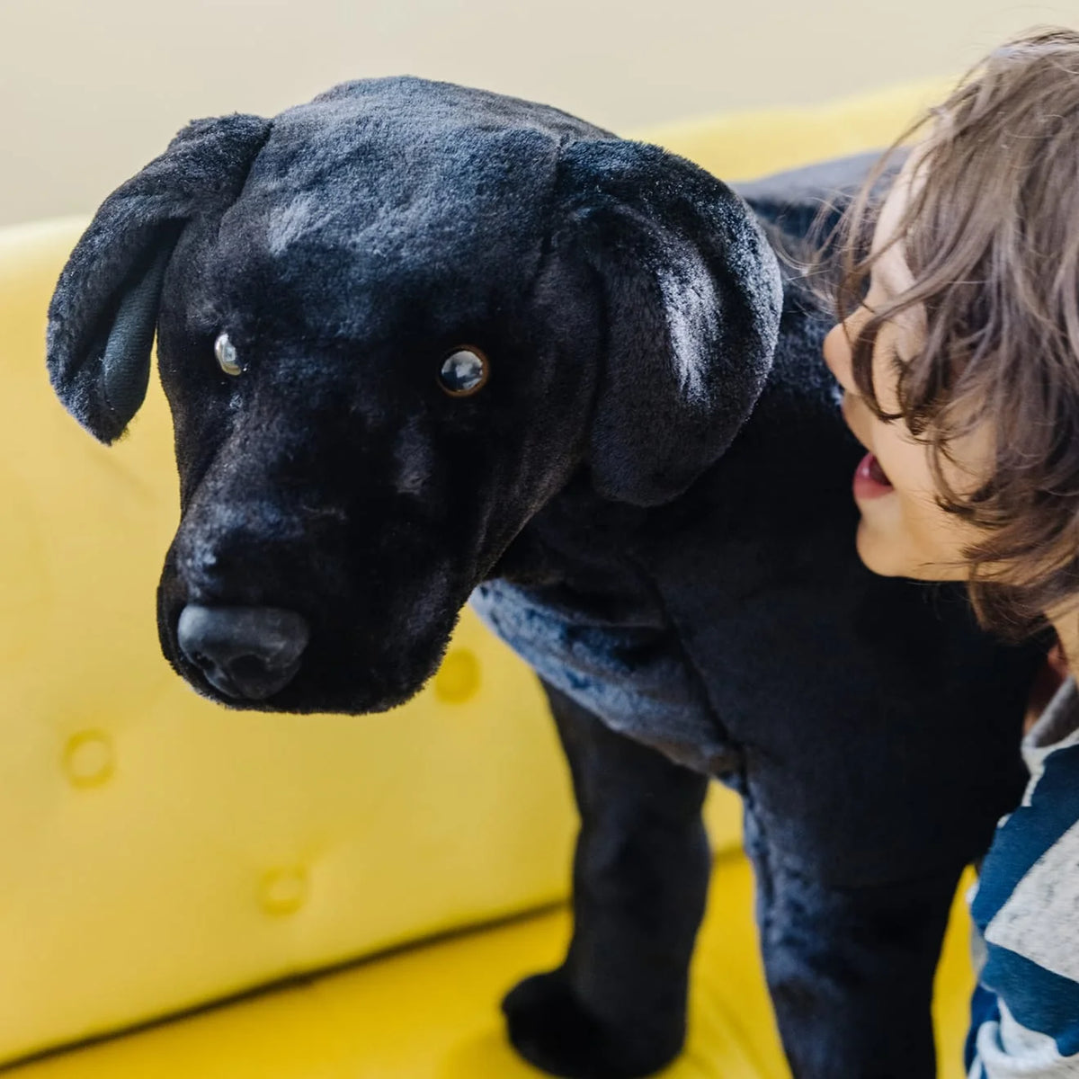 Black Lab Giant Stuffed Animal