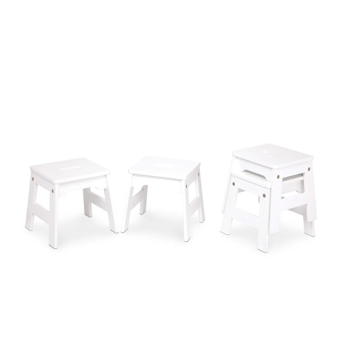 Wooden Stools – Set of 4