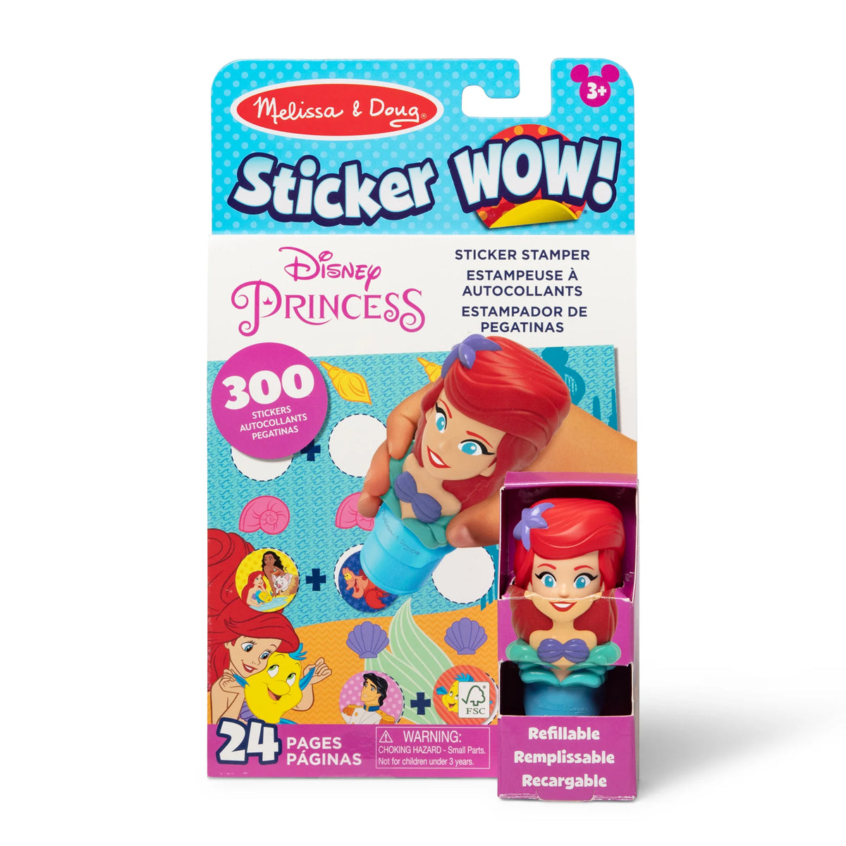 Sticker WOW!™ Activity Pad & Sticker Stamper - Ariel