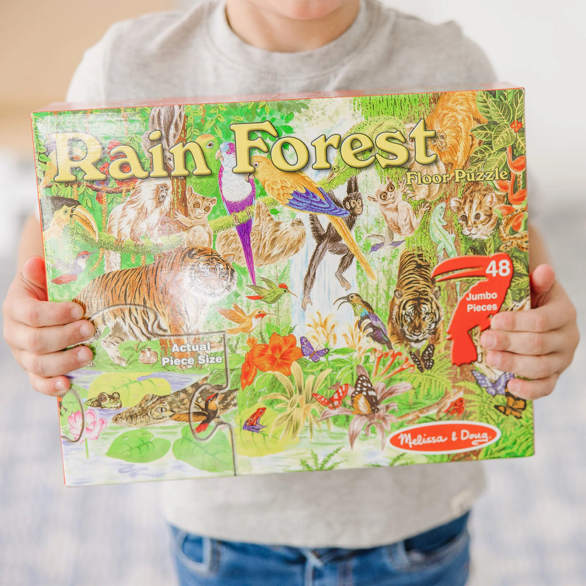 Rainforest Floor Puzzle - 48 Pieces