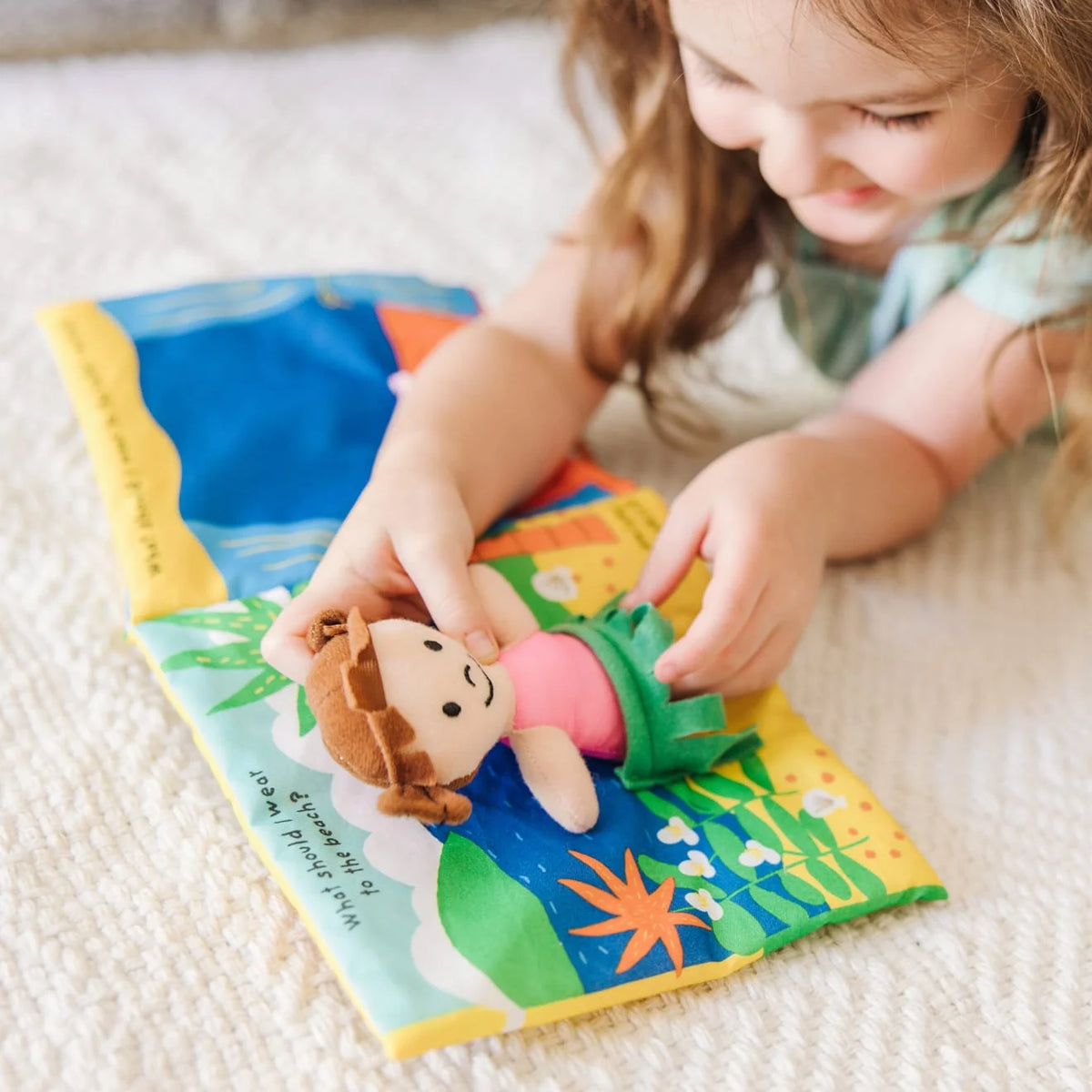 K’s Kids Soft Activity Book - What Should I Wear?