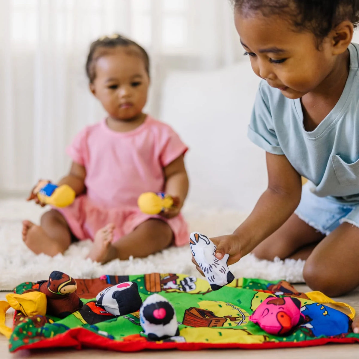 K’s Kids Take-Along Farm Play Mat