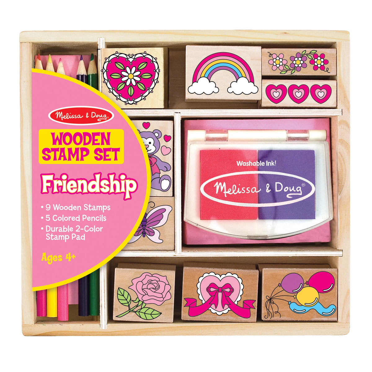 Wooden Stamp Set - Friendship