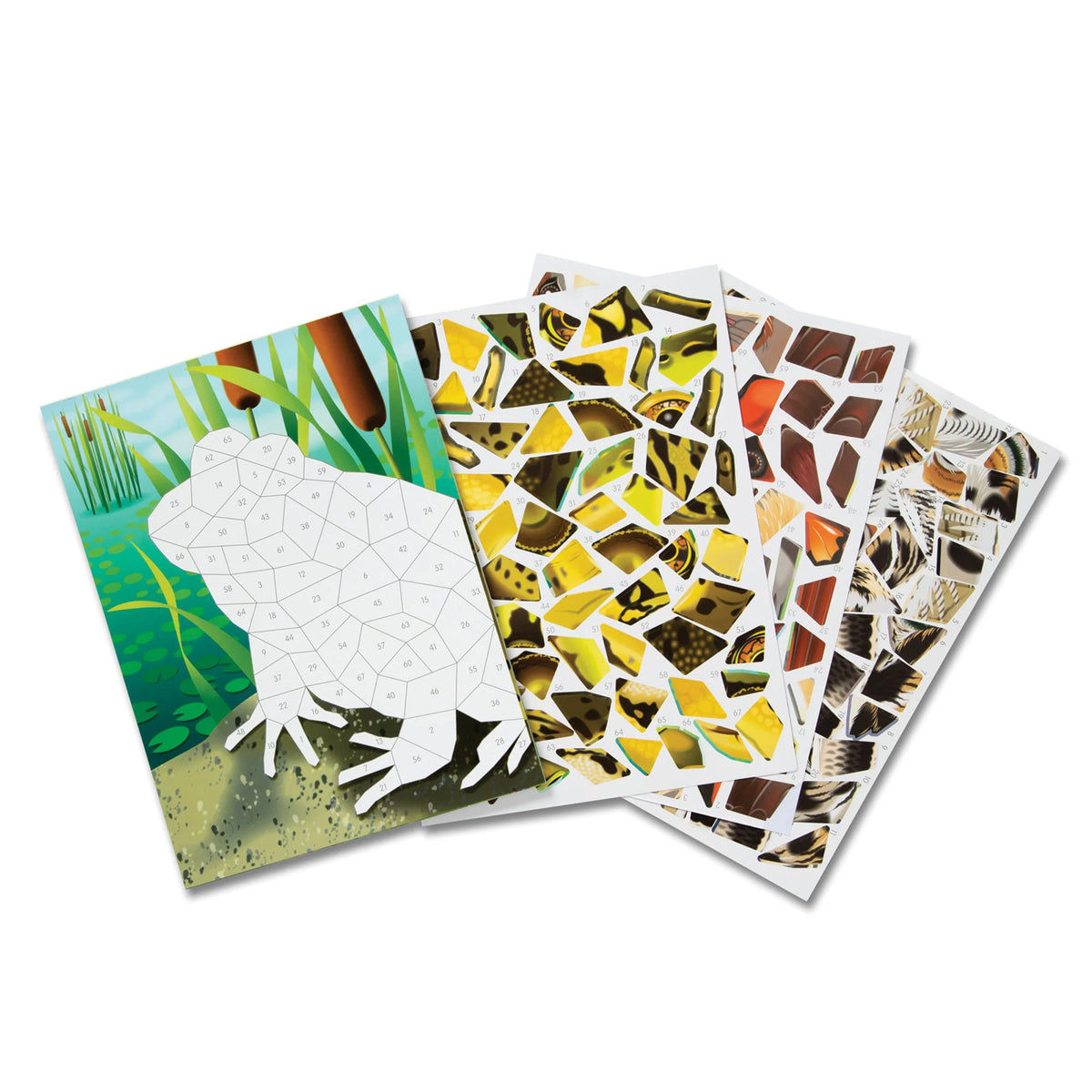 Mosaic Sticker Pad - Nature