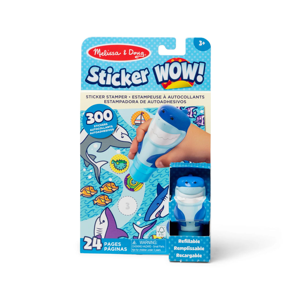 Sticker WOW!™ Activity Pad & Sticker Stamper - Shark
