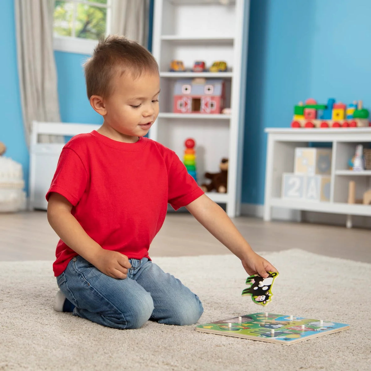 Farm Peg Puzzle - 8 pieces